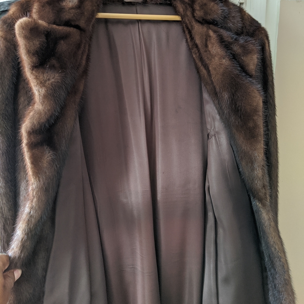 Full length Unisex Mink Coat